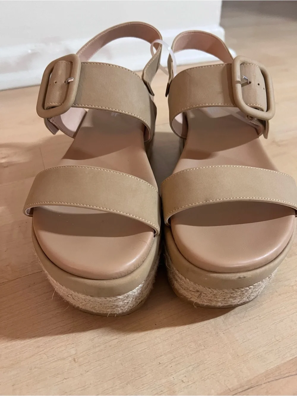 Michael by Michael Shannon Kira Espadrille Sandals Tan Women’s Size 9.5 M
